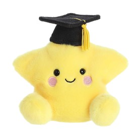 Aurora® Adorable Palm Pals™ Magna Graduation Star™ Stuffed Animal - Pocket-Sized Play - Collectable Fun - Yellow 5 Inches
