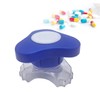 ORFOFE 3pcs Portable Plastic Tablet Pulverizer Pill Cutter Splitter for