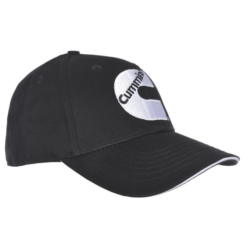 Men's Cummins Diesel Logo Cap Adjustable Black Hat