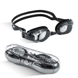 Swim Goggles Short Sighted, Swimming Goggles, Autor Short Sighted Swimming Goggles for Men Women Adult Junior (-2.0)