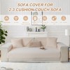 GKXLH New Sofa Cover Washable - Soft Mink Velvet Sofa