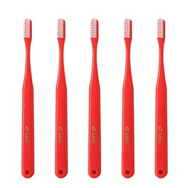 オーラルケア タフト 24 歯ブラシ SS キャップなし 25本入 レッド