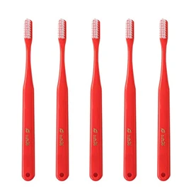 オーラルケア タフト 24 歯ブラシ SS キャップなし 25本入 レッド