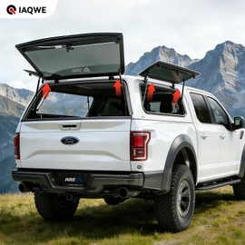 C1618827 15Inch 80Lbs 356N Gas Struts for Leer/A.R.E/Snugtop Truck Cap Replacement Shocks for Pickup Canopy Topper Camper Shell Back/Rear/Side Window, 15" Gas Lift Springs, 2 PCS by IAQWE