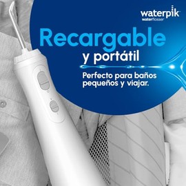 Waterpik Irrigador Bucal - inalambrico - modelo Wp-450, 1 unidad - Limpieza profunda - Diseño ergonómico - Dos niveles de presión.