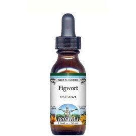 Figwort Glycerite Liquid Extract (1:5) - Mint Flavored (1 oz, ZIN: 516406) - 3 Pack
