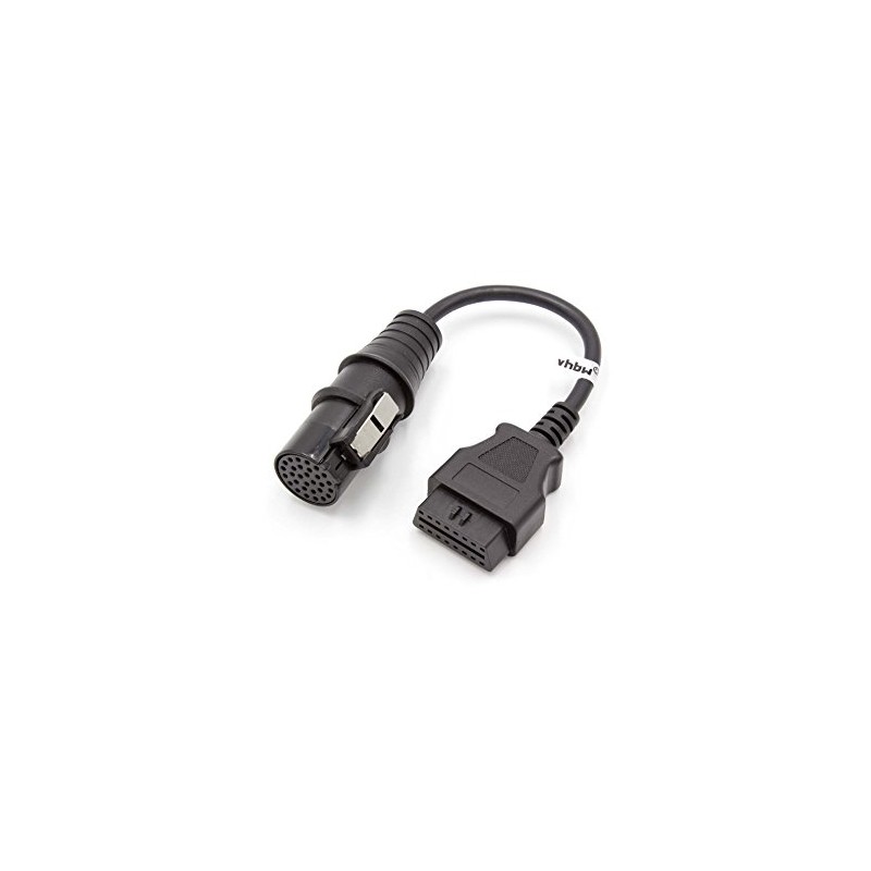 vhbw OBD2 Adapterkabel On-Board-Diagnose Stecker 30Pin-OBD1 auf 16Pin-OBD2 kompatibel mit