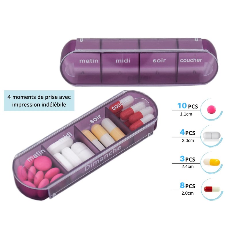 MEDIPILL - Tower Medikamentendosis MED-S28T – ein Stück – mit
