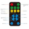 Star Pattern Projection Lamp Remote Control Ambient Rotating Colorful Night