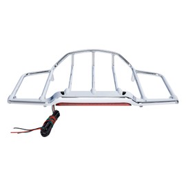 TCMT Tour Pack Luggage Rack LED light Fit for Harley Touring Road King Road Glide Street Glide Ultra Limited 2014-2023 Tri Glide 2014-2022 CVO Limited 2015-2020 Electra Glide 2014-2019