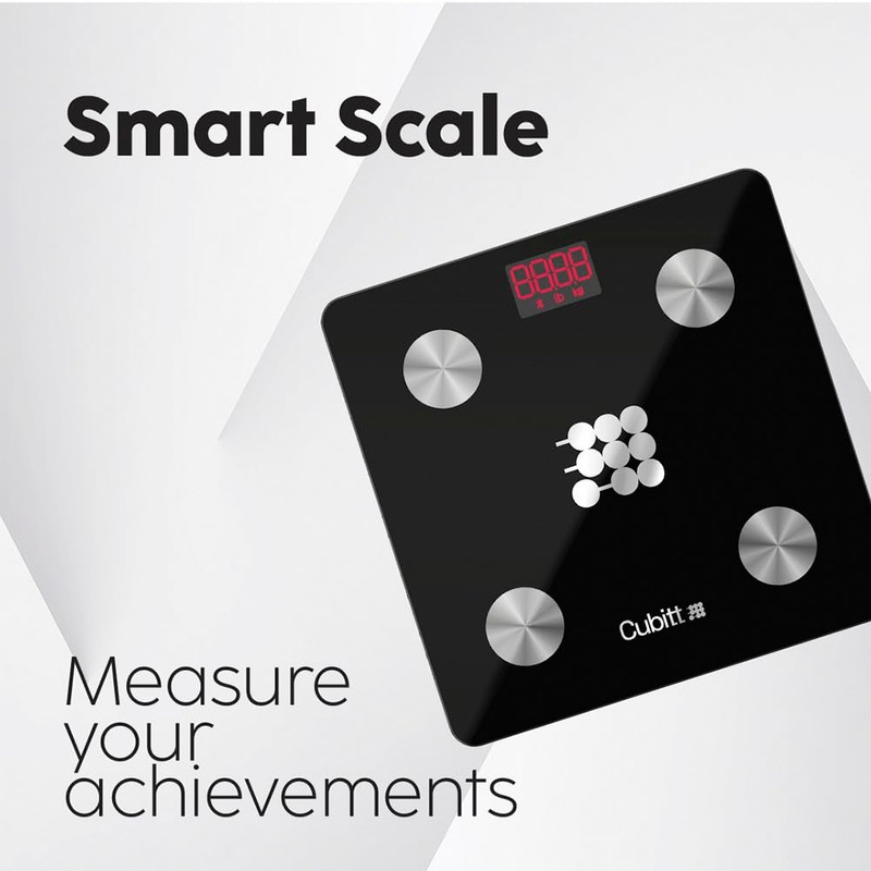 CUBITT Smart Digital Weight Scale, 13 Body Composition Analizer, BMI,