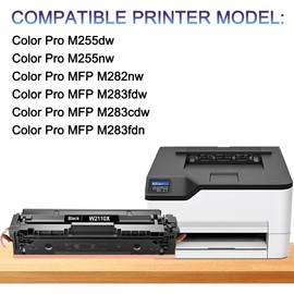 T2TONER 206X High Yield Toner Cartridges 4 Pack (with Chip)