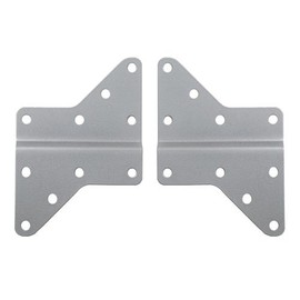 VideoSecu Universal VESA Extender Adapter Plate for TV Wall Mount Bracket, LCD LED Mount Accessory VESA 200 Extension (Silver Color) MLES 1UV