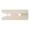Laubsägetisch 175x65mm a.Buche gehobelt u.geschliffen