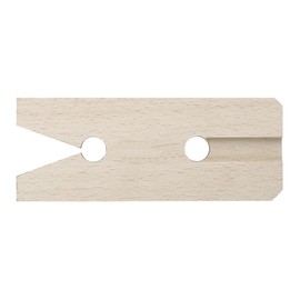 Laubsägetisch 175x65mm a.Buche gehobelt u.geschliffen