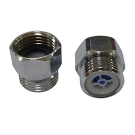 Kingston Brass SVAF12FM Anti Flood Brass Adapter for Widespread Lavatory Faucet, Polished Chrome, 15/16" Length