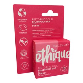 Ethique Restoring Solid Shampoo Bar - Sorbet, 15g