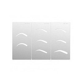 Dinair Airbrush Makeup - Square Inner Brow Stencil Set