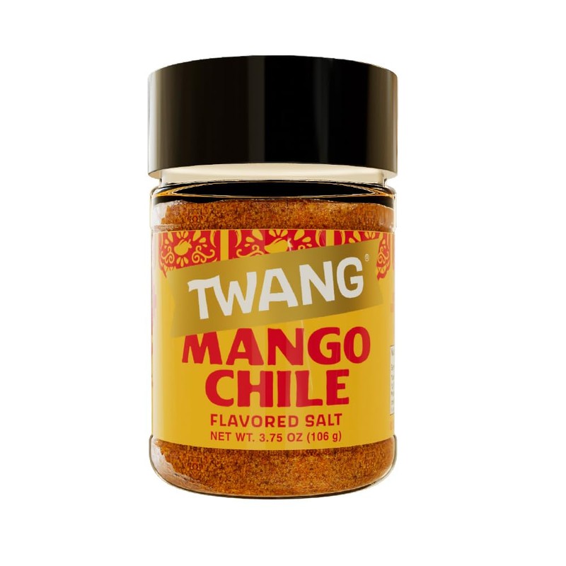 Twangerz Mango Chile Seasoning Salt Snack Topping, 1.15-Ounce Shaker (Pack