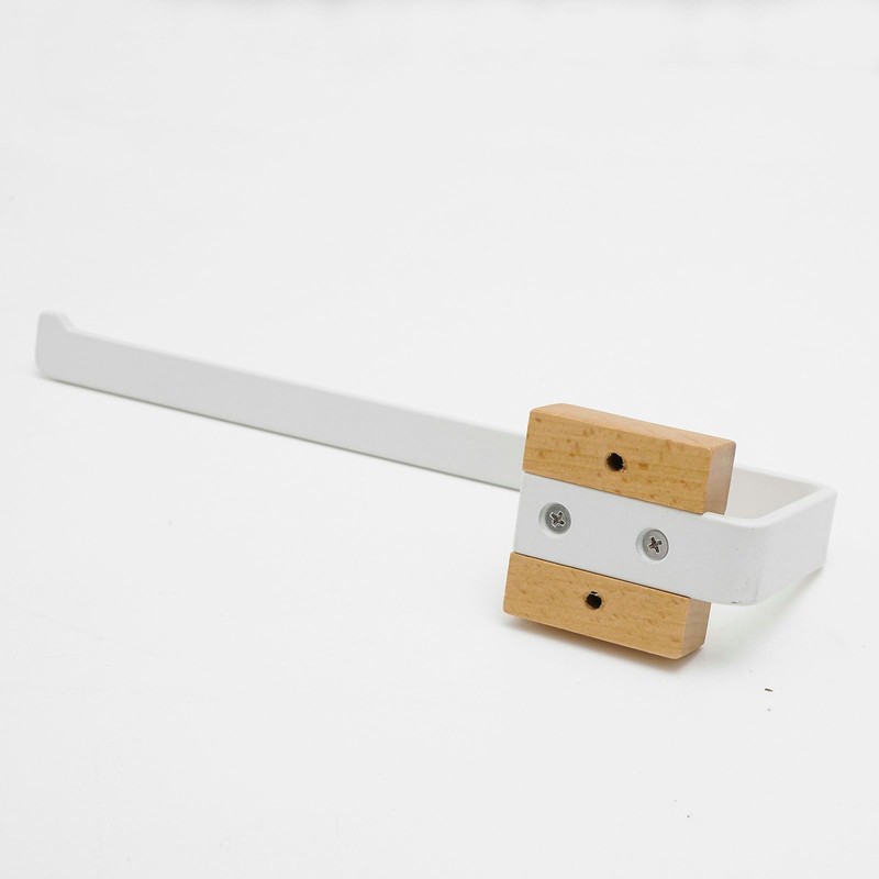 Towel Rail White Towel Ring Wall Mounted Towel Holder for