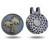 Full Metal Markers Palm Tree Unique Magnetic Metal Golf Ball