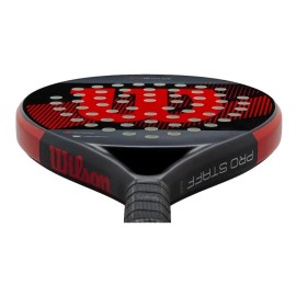 Pala Raqueta Padel Pro Staff Elite Wilson Negro/rojo