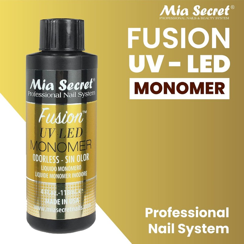 Mia Secret FUSION UV LED MONOMER 2oz/4oz/32oz Pick Yours YOURSTORE4LESS,
