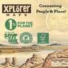 Xplorer Maps Arches and Canyonlands National Park Map Pouch Tote