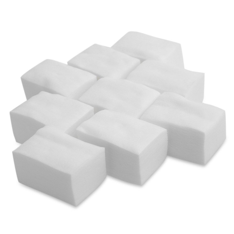 200 High Quality 'Lint Free' Nail Wipes/Pads + Cuticle Pusher