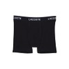 Lacoste Men's Cotton Stretch Essentials Boxer Briefs, 5-pack, Black, Medium