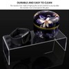 LAINIUTE Acrylic Display Risers, U Shape Transparent Display Stand, Lightweight
