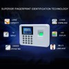 Intelligent Biometric Fingerprint Password Attendance Machine Employee Checking-in Recorder 2.4