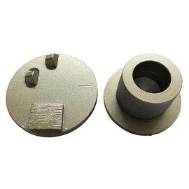 PCD Grinding Discs for Terrco Plug Stone Holder for Aggressive Removal on Epoxy, Paint, Glue, Mastics, and Coatings - Counterclockwise