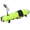 Diving Float Fluorescent Green Inflation Signal Buoy with Flag for