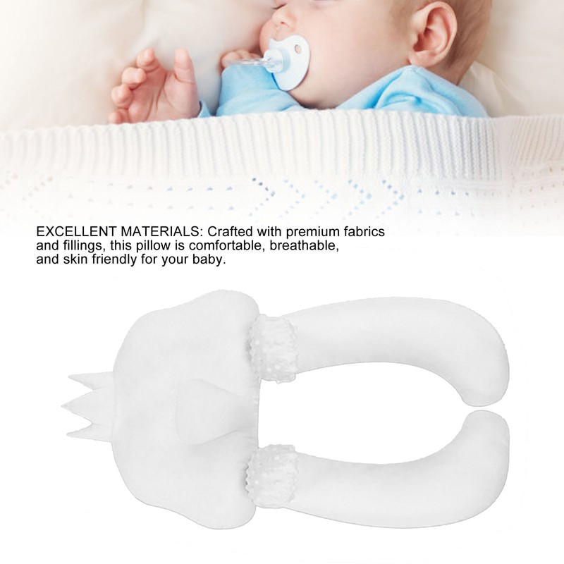 Baby Sleeping Pillow Breathable Super Soft Ergonomic Infant Nursing Pillow