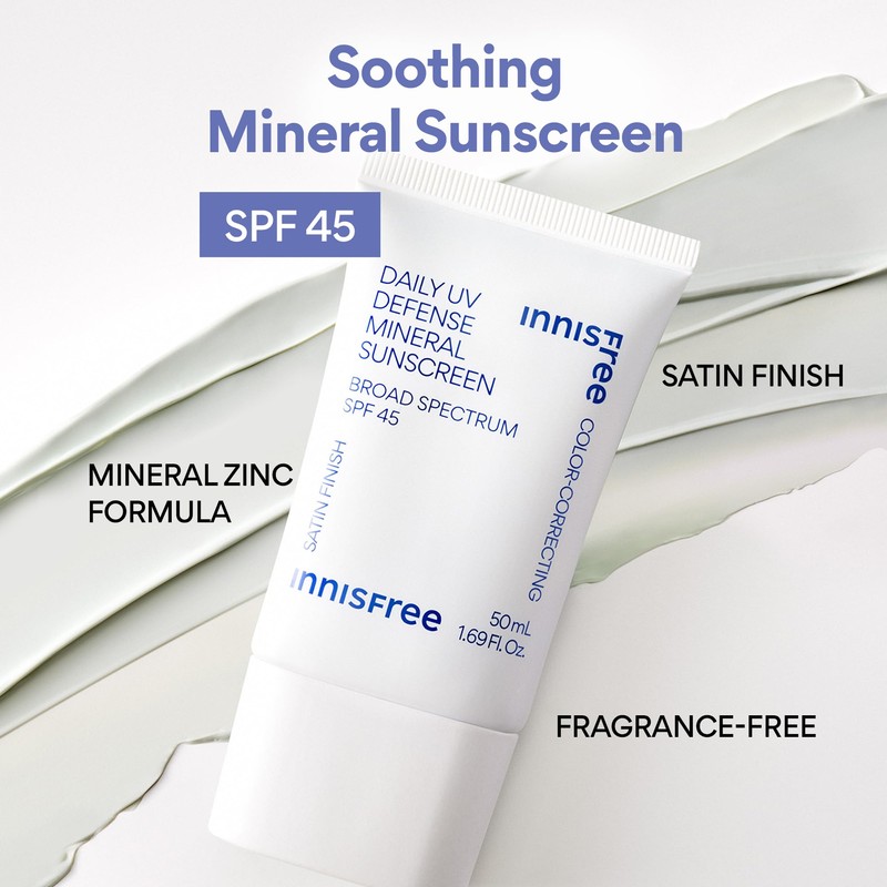 Protector Solar Innisfree Daily Uv Defense Mineral Spf 45 -