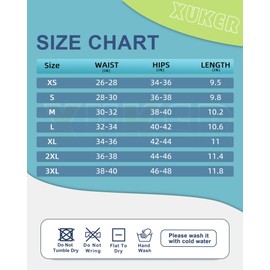 XUKER Womens Wetsuit Pants 3mm, Neoprene Shorts Compression Yoga Short Pants for Water Sports Lake Ocean Pool Swimming Surfing Snorkeling Floating Canoeing Aerobics Exercise