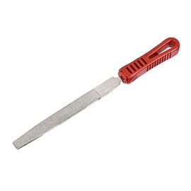 uxcell Diamond File 6 Inch Flat File Diamond Coated Plastic Handle Hand Tool for Grinding Polishing