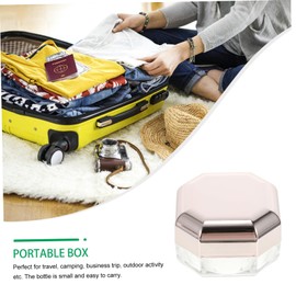 Baluue Diy Makeup Powder Boxes Pcs Portable Small Containers for Setting Powder Eye Shadow for Travel