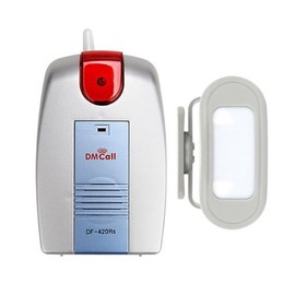 FM Wireless Sensor Chime Alarm Set DS-430RT: Infrared Motion Detector, Anti-Theft Alarm, Unmanned Security System Crime Prevention Supplies