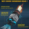 SHENKENUO For 2005-2019 Nissan Frontier 4x High&Low Beam LED Headlight
