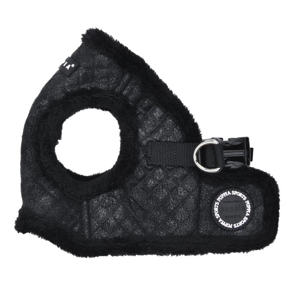 Puppia Douglas Vest Dog Harness Step-in Warm Winter Diamond Pattern