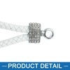 A ABSOPRO Universal Car Fob Key Chain Keychains Holder Bling
