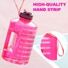 ETDW Gallon Water Bottle Jug witth Straw Cleaning Brush, 128oz
