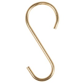 Rayher 4 x Gold Metal S Hooks for Rayher Pin and Peg 25180616