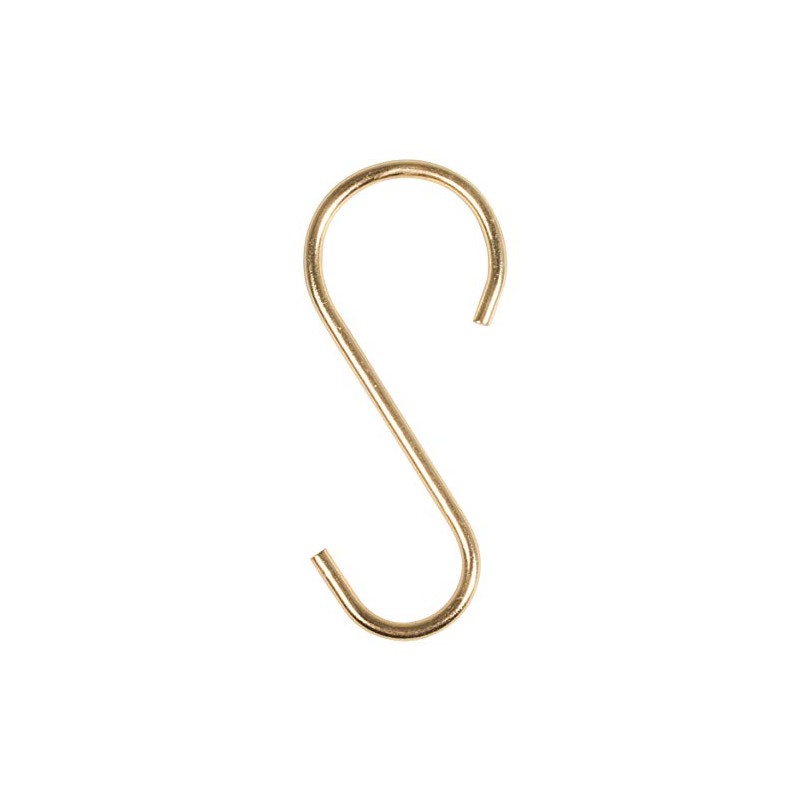 Rayher 4 x Gold Metal S Hooks for Rayher Pin