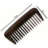 Rufiys Neem Wood and Rosewood Comb for Women & Men