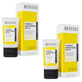 REVUELE 2 Pack. VITAMIN C FEUCHTIGKEITSPFLEGE LSF 20, 2x50ml