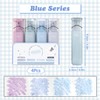 Okdance Glitter Highlighters Markers 8PCS Pink Blue Series Glitter Highlighter