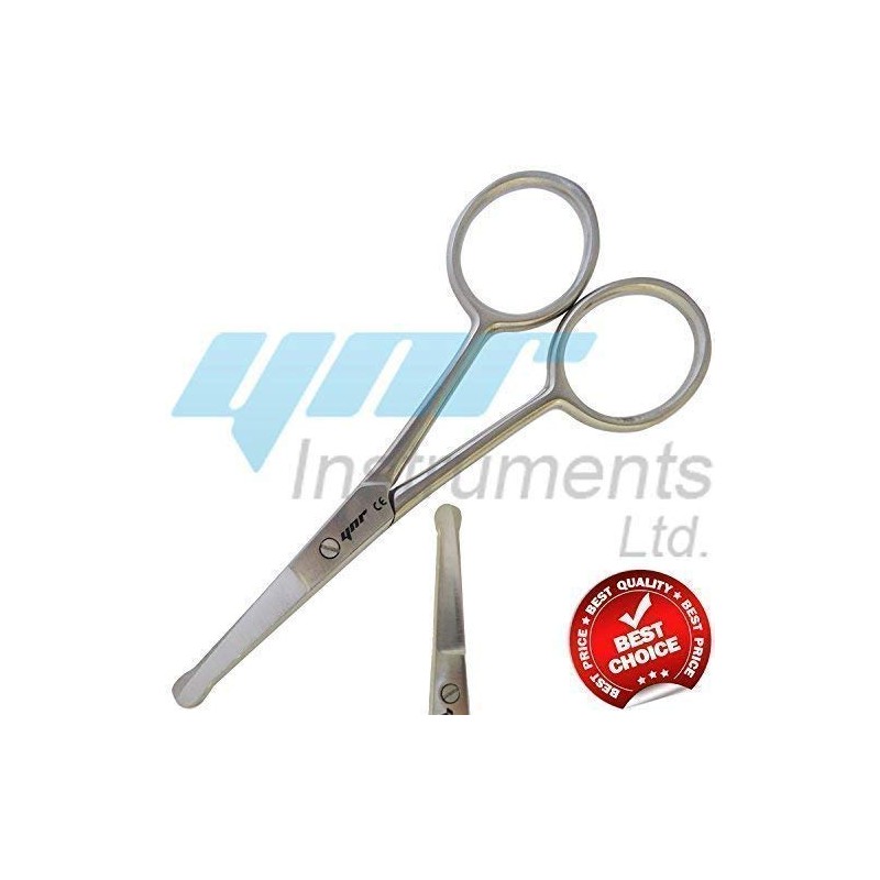 YNR England Nose Scissors Moustache Mustache Scissors Baby Hair Trimming